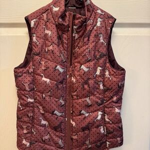 Ariat Reversible Equestrian Vest - Girls L/12